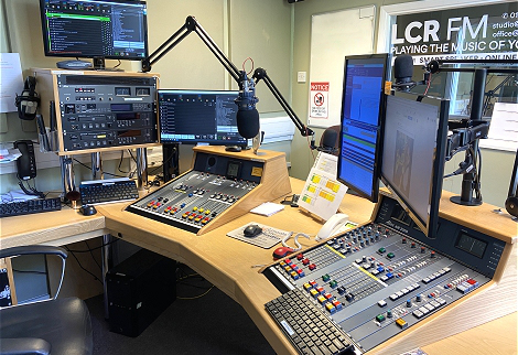 LCR FM 103.6 studio